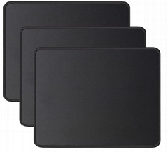 Mouse Pad with Stitched Edge, Comfortable Mouse Pads with Non-Slip Rubber Base