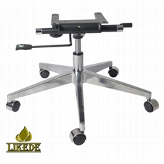 Aluminum Metal Revolving Gaming Office Chair Base with Mesh for Apartments