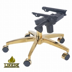 Executive Chair Leg in Gold Versatile Metal Sofa Legs for Outdoor Living Room Wo