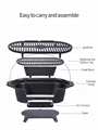 Tabletop Small Portable Charcoal Grill for Outdoor Camping 4
