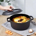Dutch Oven Cast Iron pot with Lid 5.5 Quart 3