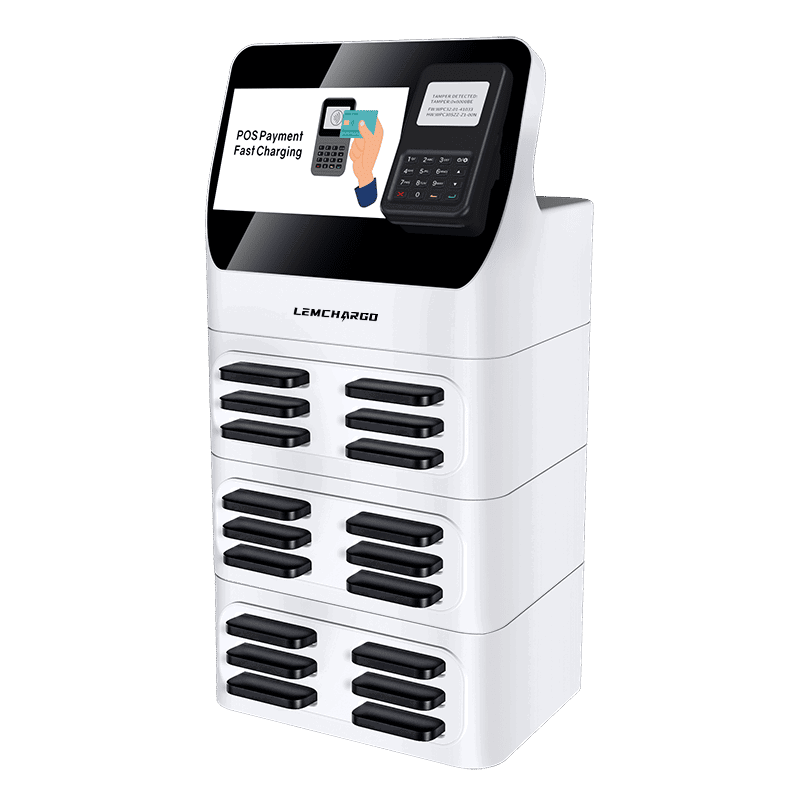 12 Slots Power Bank Share Station with POS 3