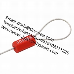 Cable Seal with ISO 17712 for Container. Tankers Security Seal factory 