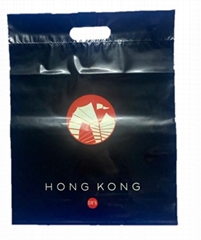 die cut bag with bottom & turn over top
