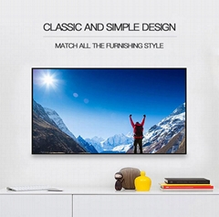 75inch 4K UHD OLED TVs Ultra Slim Android 12 System 5G WIFI Wall Bracket