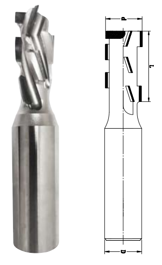金剛石螺旋刀 Z2+2