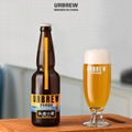 Urbrew Weissbier Wheat Beer with Brown Bottled 12P Abv4.1%