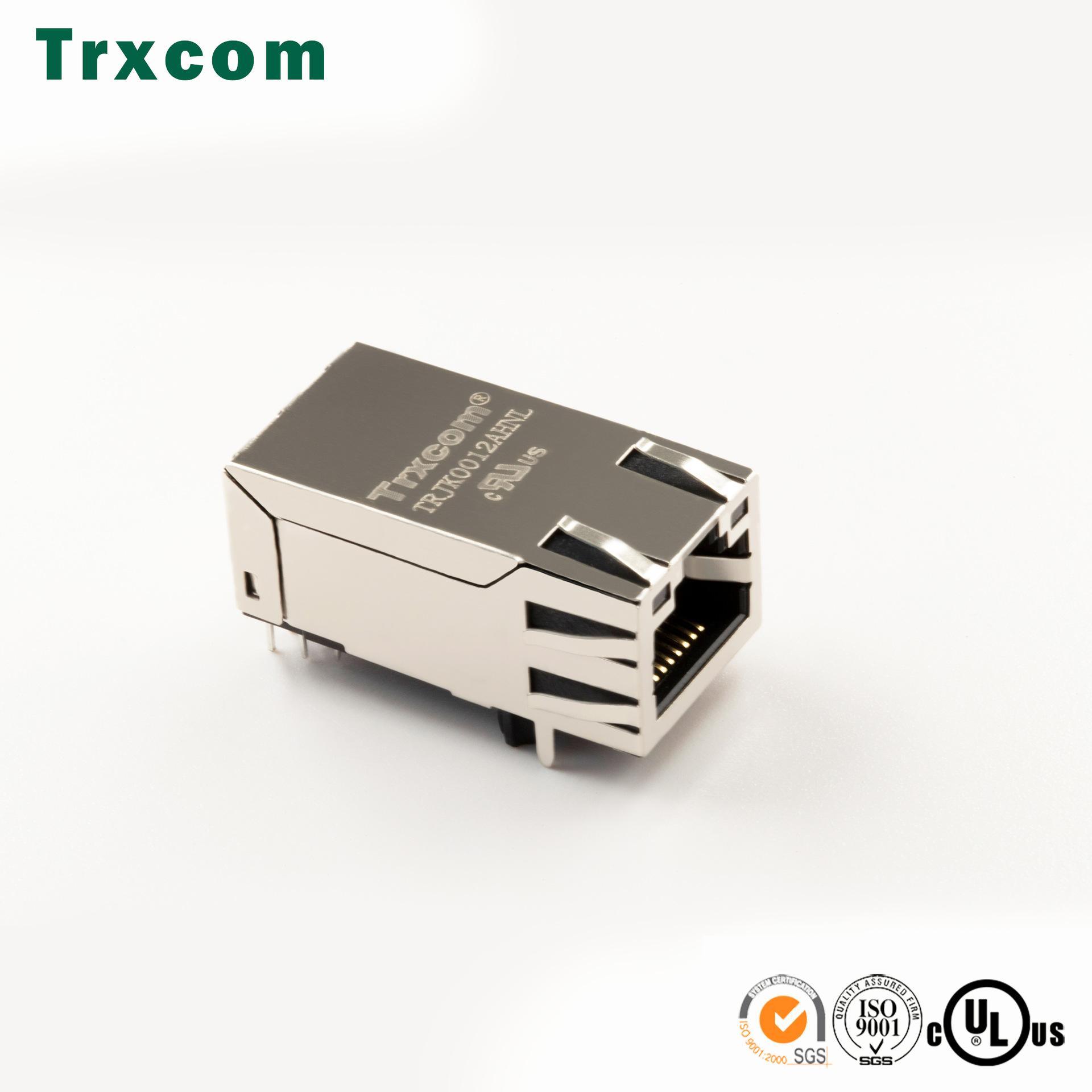 泰瑞康原廠供應TRJK0012AHNL通訊網絡RJ45連接器 單口濾波 器網口