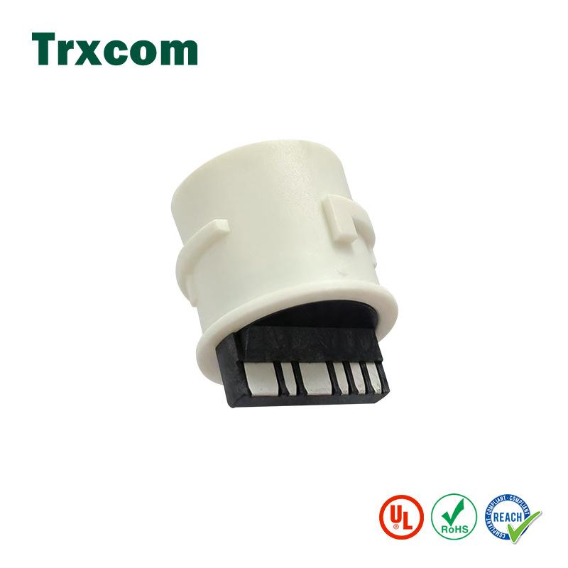  泰瑞康RJ45连接器8P8C防水母座网口连接器 安防尾线水晶头母座 3