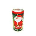 Metal tin cookies and candy storage box