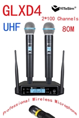 Yitesim GlXD4 UHF Wireless Handheld Microphone
