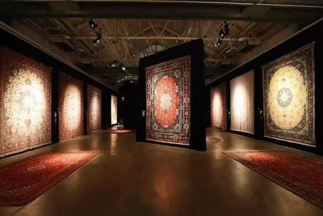 9x12ft 手工編織真絲客廳專用波斯風格豪華地毯 5