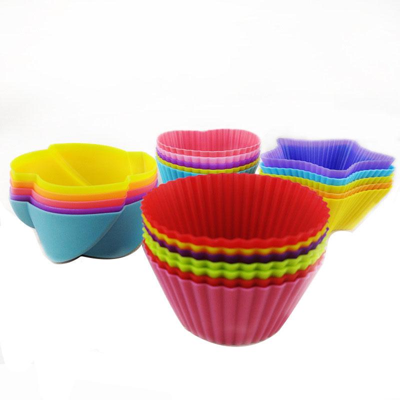 Silicone Cup Cake Mold 4