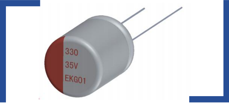 EK series conductive polymer hybrid electrolytic capacitors