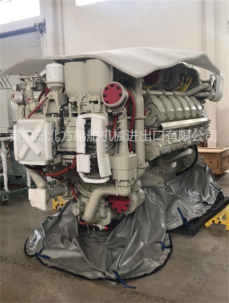 庫存MAN 12VP185海警船用高速發動機2720kW 4台待售 3