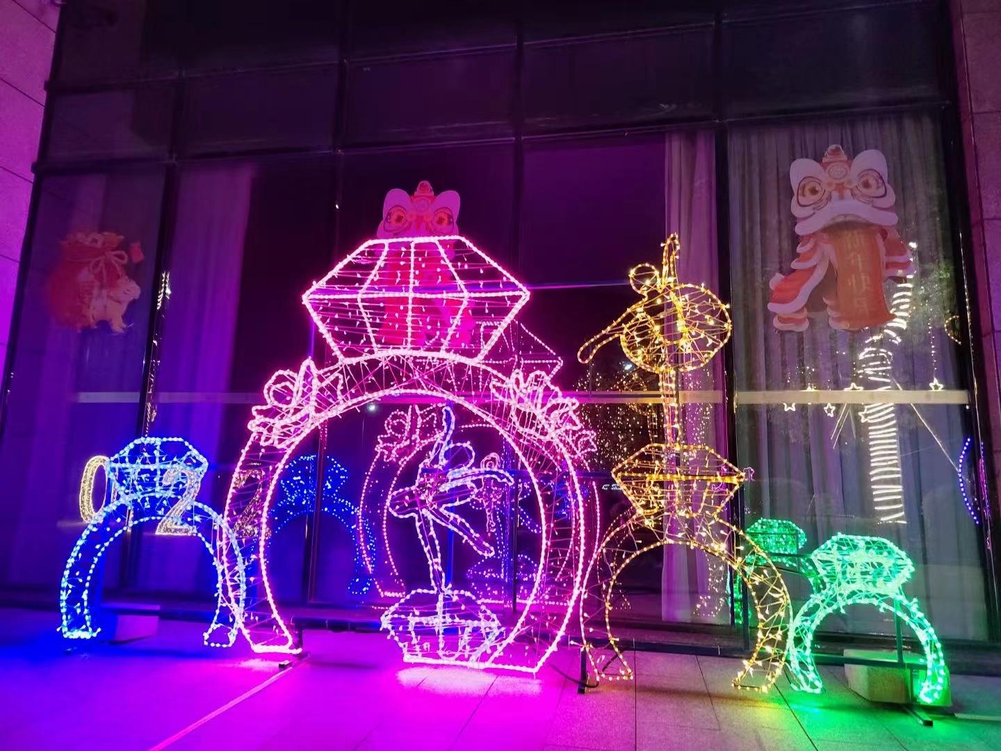 梦幻灯光节大唐不夜城主题展览灯光秀厂家资源 4