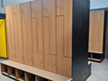 gym hpl locker with benches 3