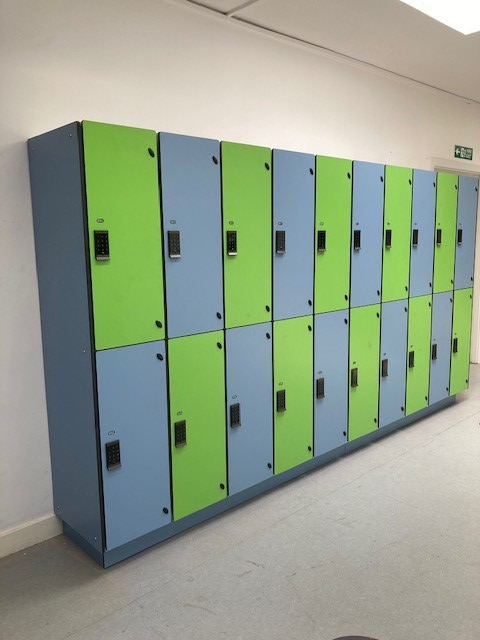 Electronic Key Gym Lockers For Changing Room 2