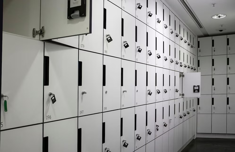 Electronic Key Gym Lockers For Changing Room 4