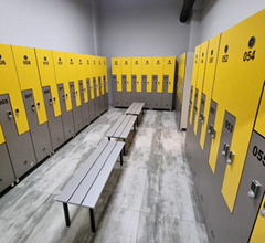 Customized Style Football Club Change Room Locker