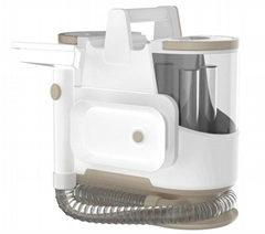Fabric sofa cleaning machine with high-temperature steam spray and suction,