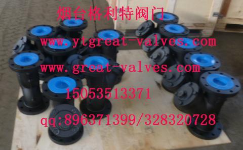 美标i法兰Y 型过滤器 4