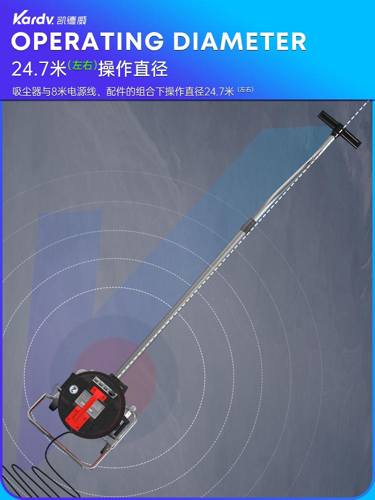 凱德威吸塵器GS-3078B工業工廠干濕兩用80L 3600W 5
