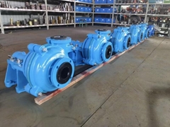 Rubber liner 8/6E-TAHR Slurry Pump for copper mining
