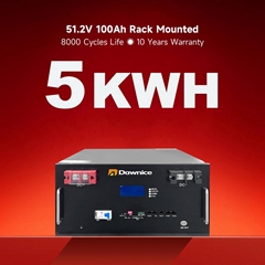 Dawnice 5 kWh Rack Mounted Home Solar Lithium Battery