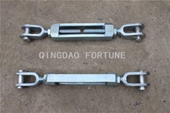 Galvanized carbon steel turnbuckle