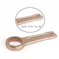 Non sparking Safety tools slogging ring spanner 5