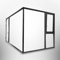 GEDELI Wholesale Aluminum Frame Double Glazed Casement Windows For Home Casement