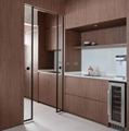 GEDELI interior three-linkage Modern Design Aluminum Alloy Sliding Door Windproo