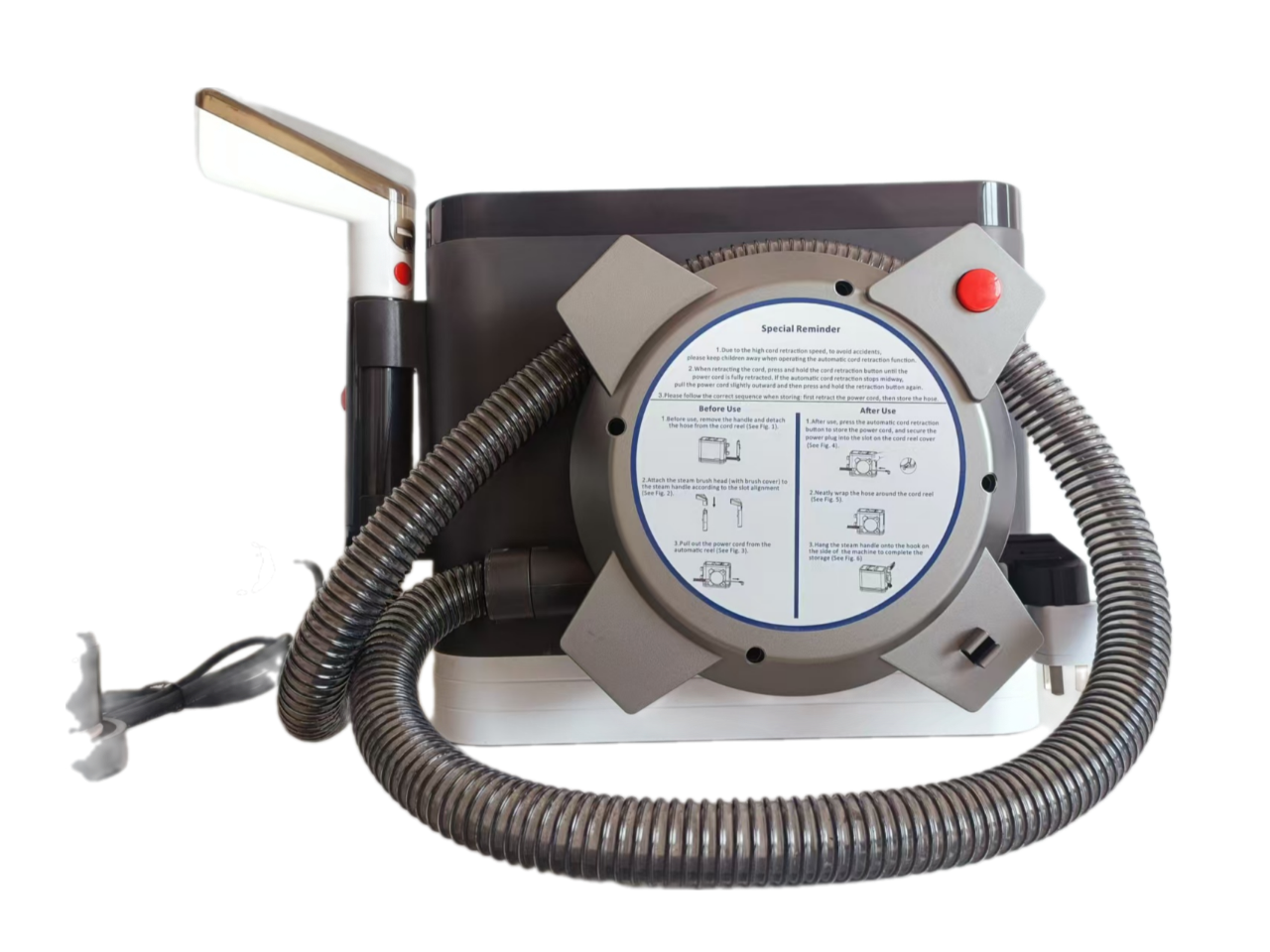 Precise Temperature-Controlled Fabric Steam Cleaner, Professionally Caring for P 3
