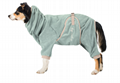 Dog jackets fleece terry coats bathrobe and sweaters  