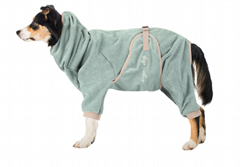 Dog jackets fleece terry coats bathrobe and sweaters  