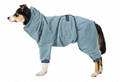 Dog jackets fleece terry coats bathrobe and sweaters   6