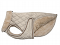 Dog coat Archie with teddy fleece lining, 