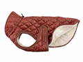 Dog coat Archie with teddy fleece lining, 