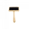 Dog cat pets Use Wooden Combs Pull Hair Knots Float.