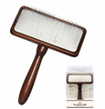 Dog cat pets Use Wooden Combs Pull Hair Knots Float.