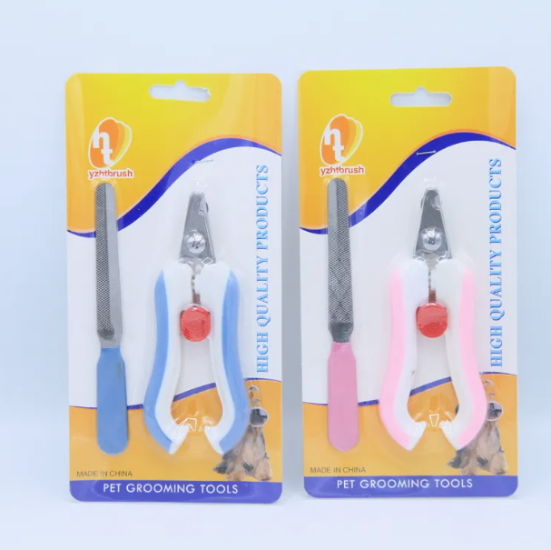 Pet Nail Clipper Cutter Scissors Set Stainless Steel Grooming Clippers  1