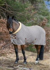 Horse Fleece Sweat Blanket Knitted