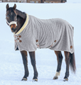 Horse Fleece Sweat Blanket Knitted