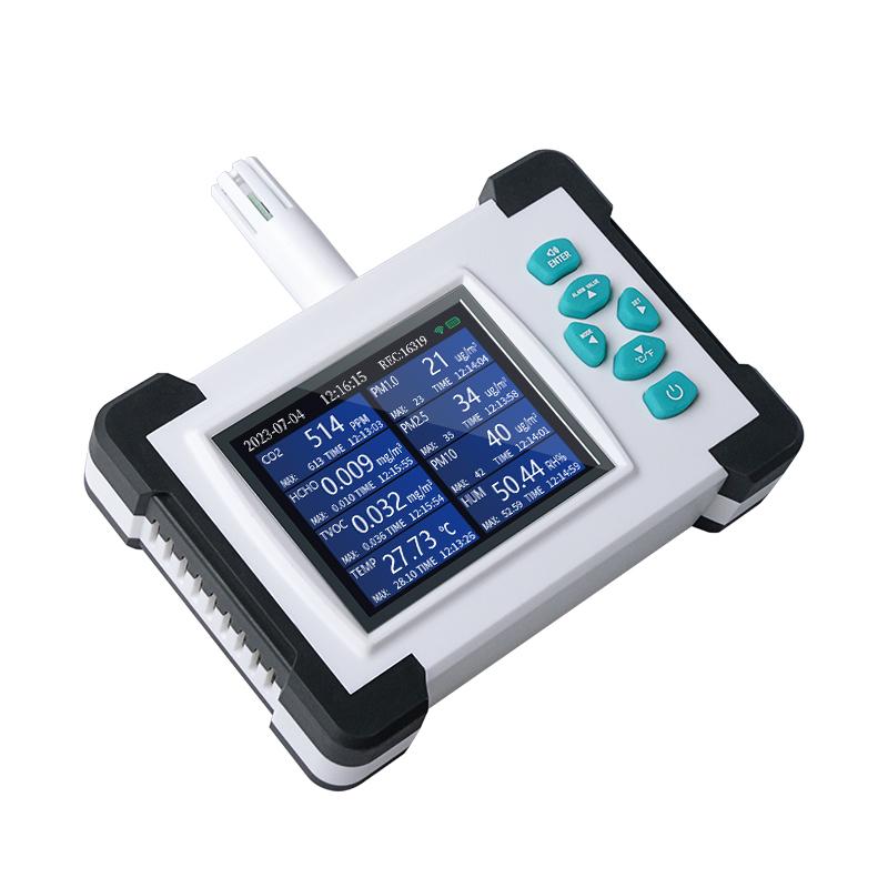 Eight in One Air Quality Monitor Wi Fi Multifunctional Formaldehyde Detector 3