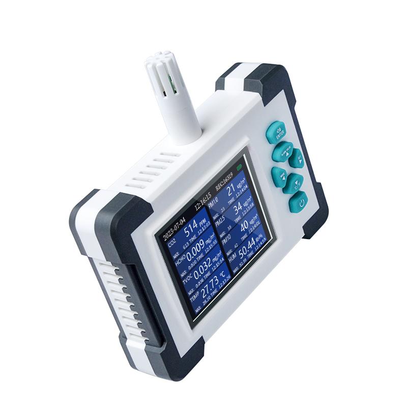 Carbon dioxide sensor, formaldehyde testing, temperature and humidity alarm 5