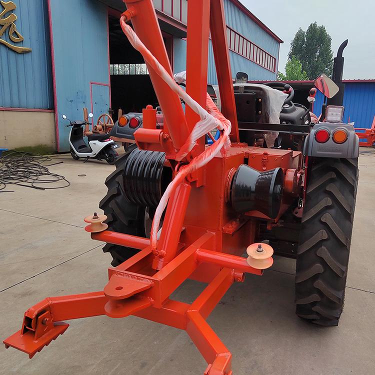 拽线施工四轮绞磨 电力牵引机动绞磨