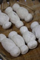 Bamboo viscose fiber natural color yarn testing