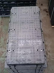 Ductile iron manhole cover for Israel