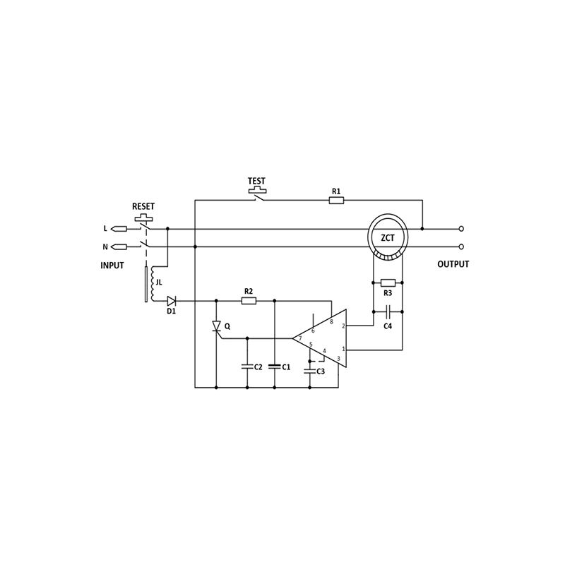 Earth Leakage Current Detector  SSP54123 2